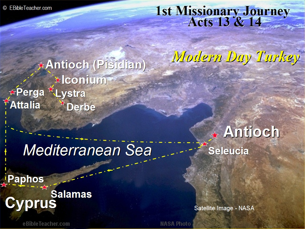 Gospel acts 13 14 closer day by day